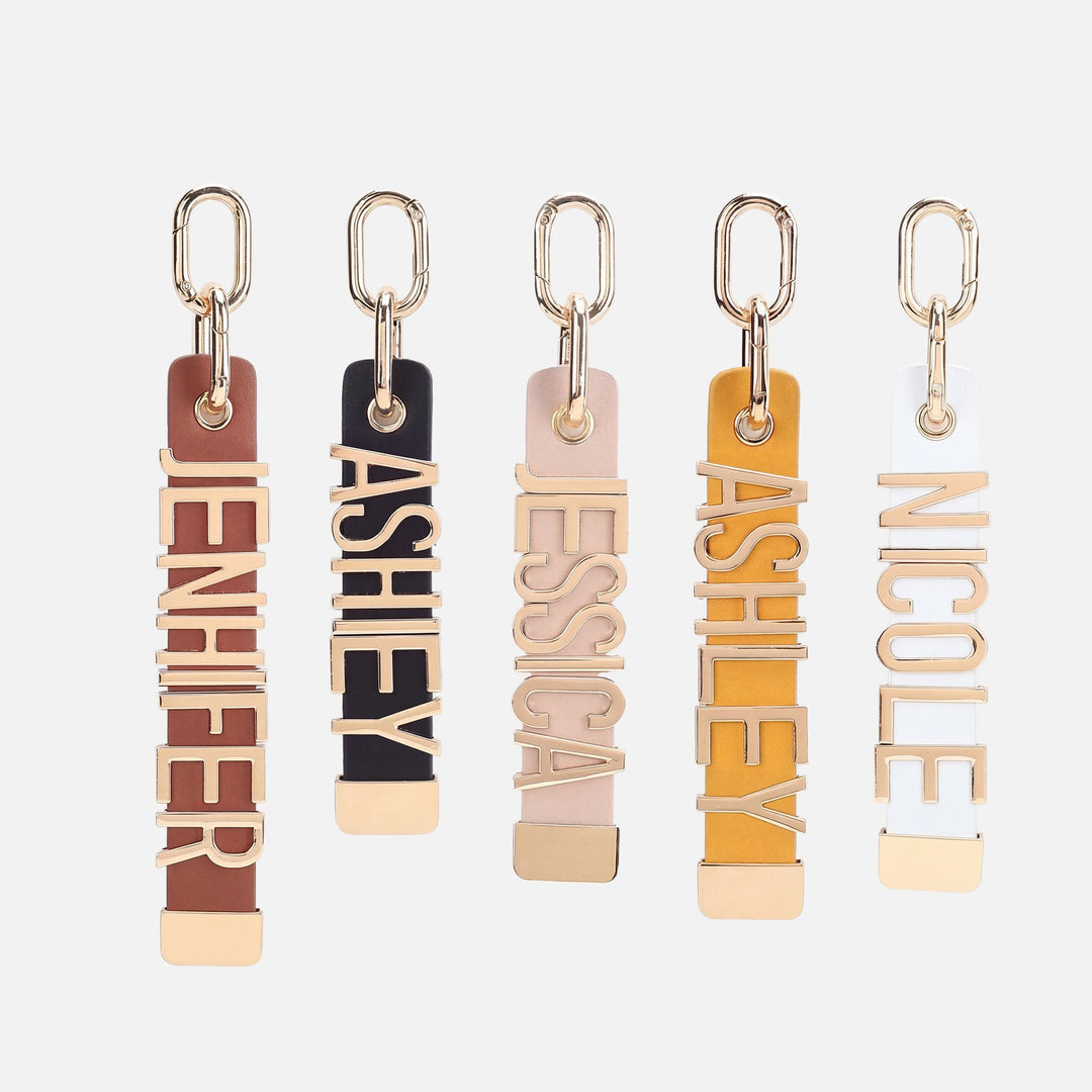 Cognac Brown MKF Collection By Mia K Adelia Keychain