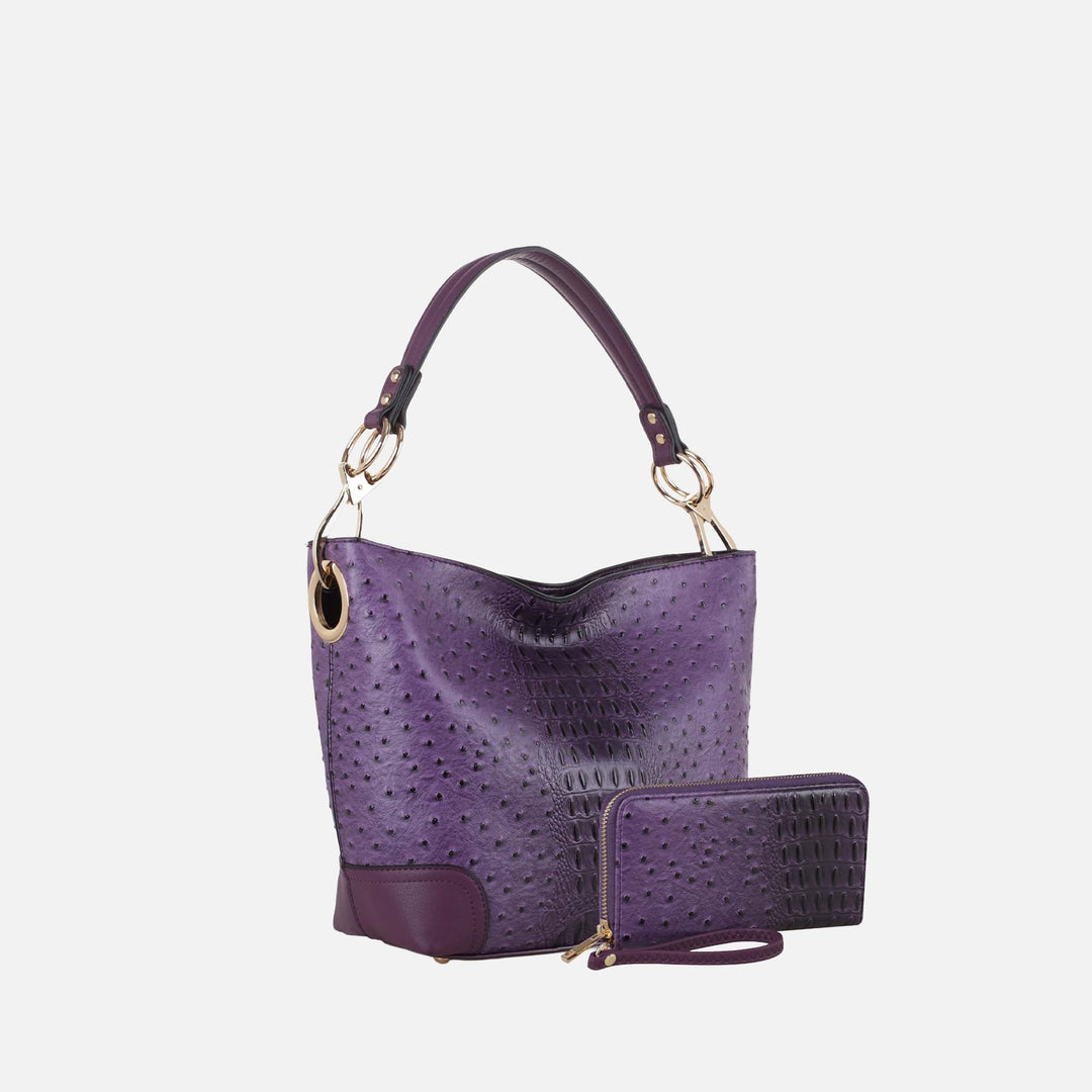 MKF Collection By Mia K Wandy Shoulder Bag And Wallet Set