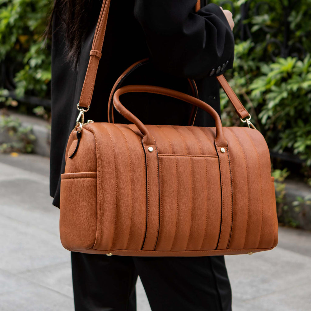 Black MKF Collection By Mia K Luana Weekender Bag