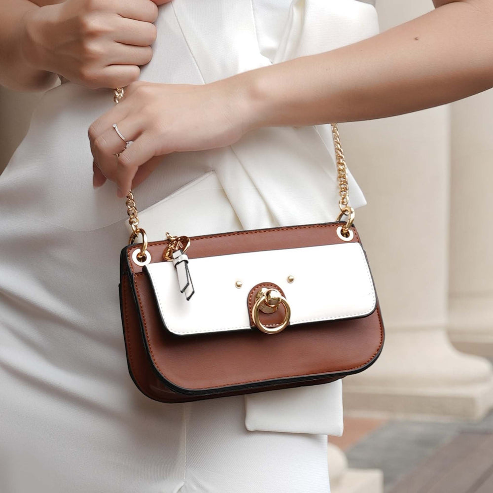 Pewter MKF Collection By Mia K Jill Mini Crossbody Bag