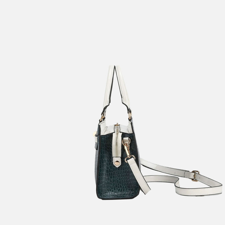 Merlot MKF Collection By Mia K Colby Satchel Bag