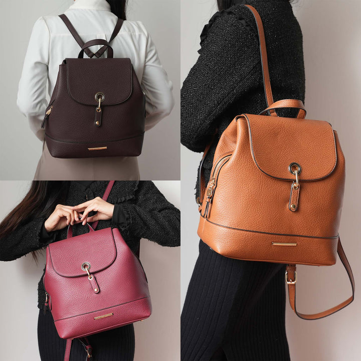 Brown MKF Collection By Mia K Laura Backpack