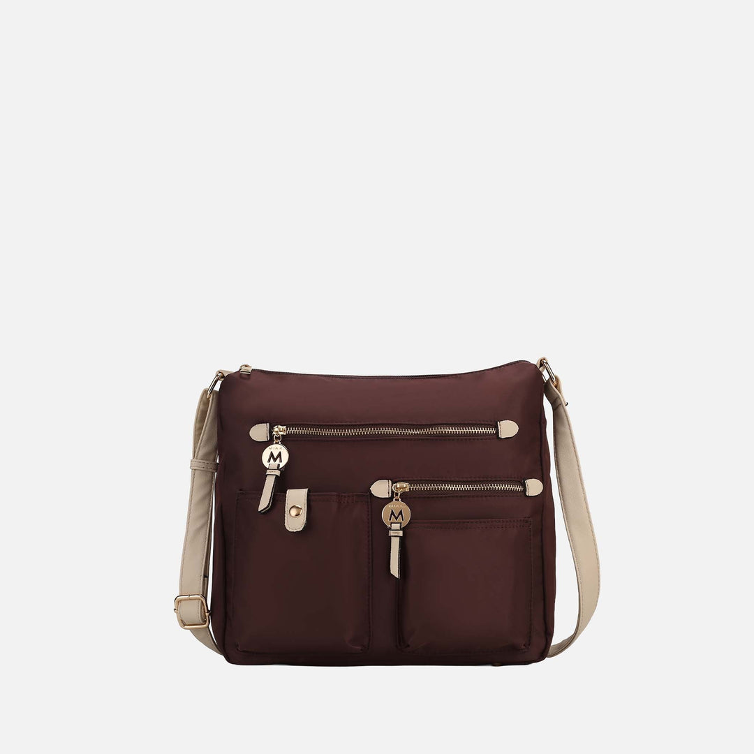 Charcoal Grey MKF Collection By Mia K Serena Shoulder Bag