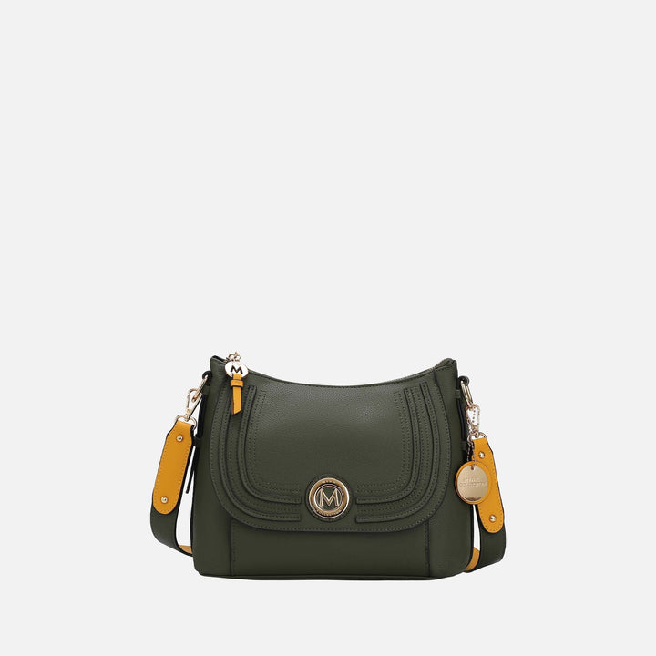 Charcoal Blush MKF Collection By Mia K Maggie Shoulder Bag