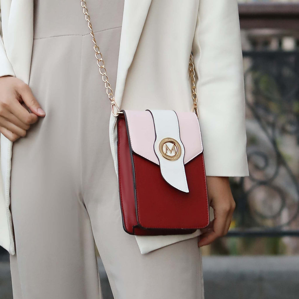 Blush MKF Collection By Mia K Dixie Phone Crossbody Bag