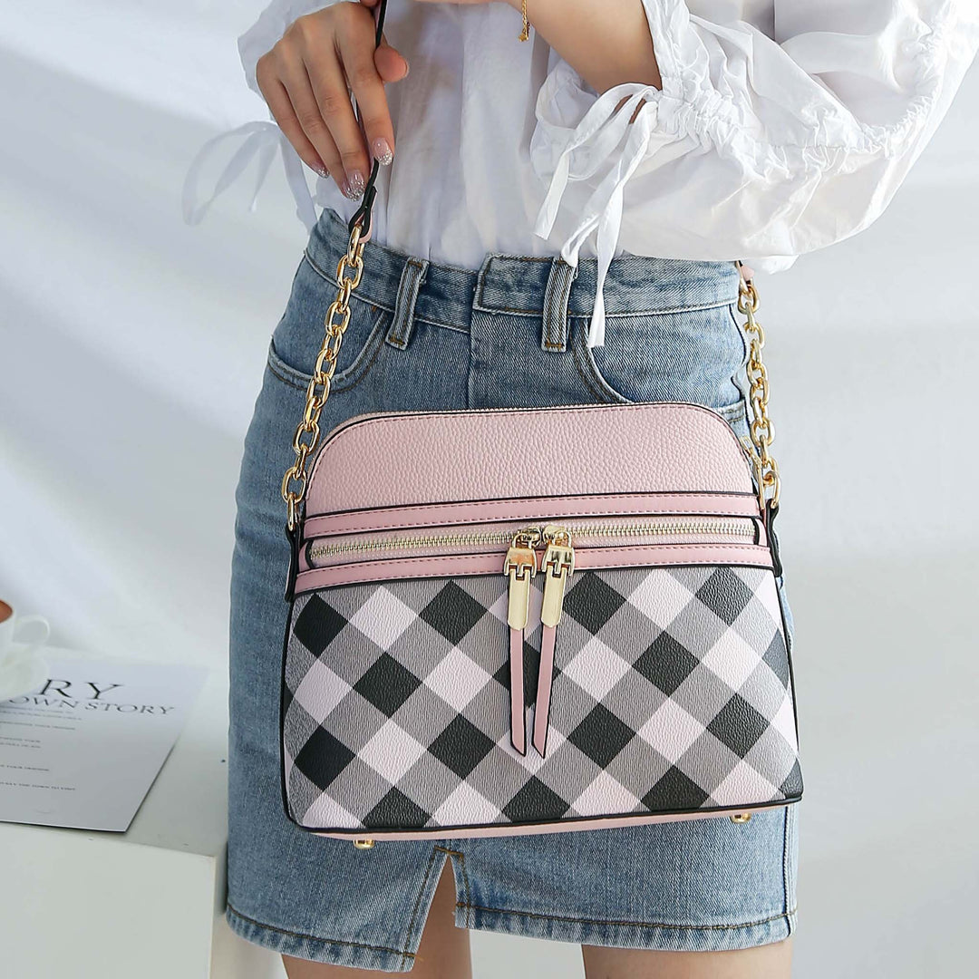 Tawny MKF Collection By Mia K Suki Crossbody Bag Handbag