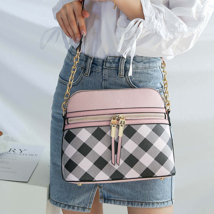 Tawny MKF Collection By Mia K Suki Crossbody Bag Handbag
