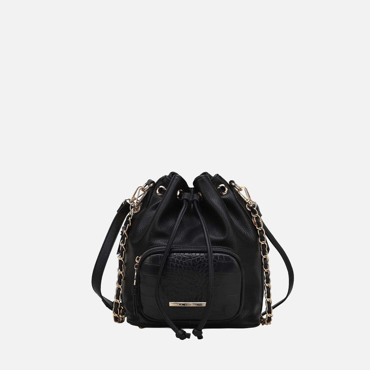 Light Blue MKF Collection By Mia K Azalea Bucket Bag