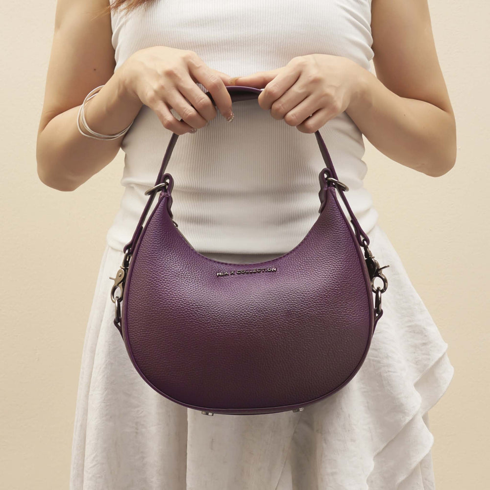 Brown MKF Collection By Mia K Nylah Shoulder Bag
