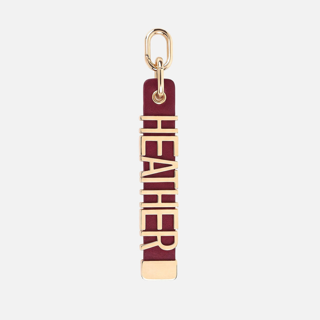 Black MKF Collection By Mia K Adelia Keychain