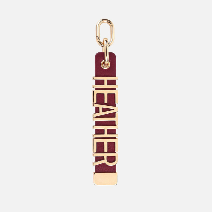 Black MKF Collection By Mia K Adelia Keychain