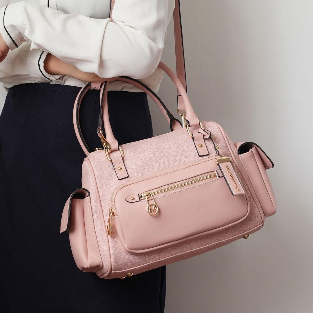 Coffee MKF Collection By Mia K Thalia Shoulder Bag
