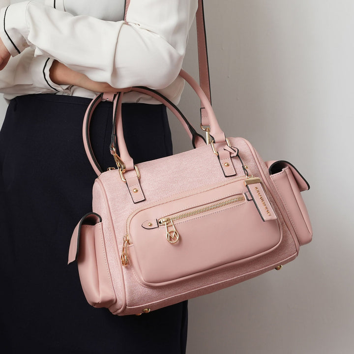 Coffee MKF Collection By Mia K Thalia Shoulder Bag