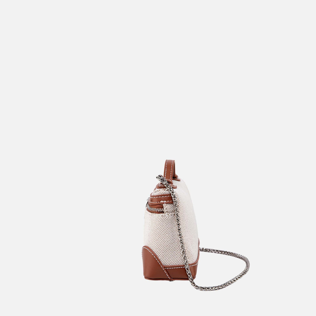 Cognac Brown MKF Collection By Mia K Zinnia Crossbody Bag