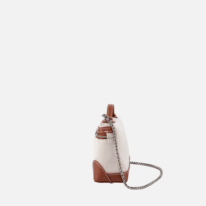 Cognac Brown MKF Collection By Mia K Zinnia Crossbody Bag