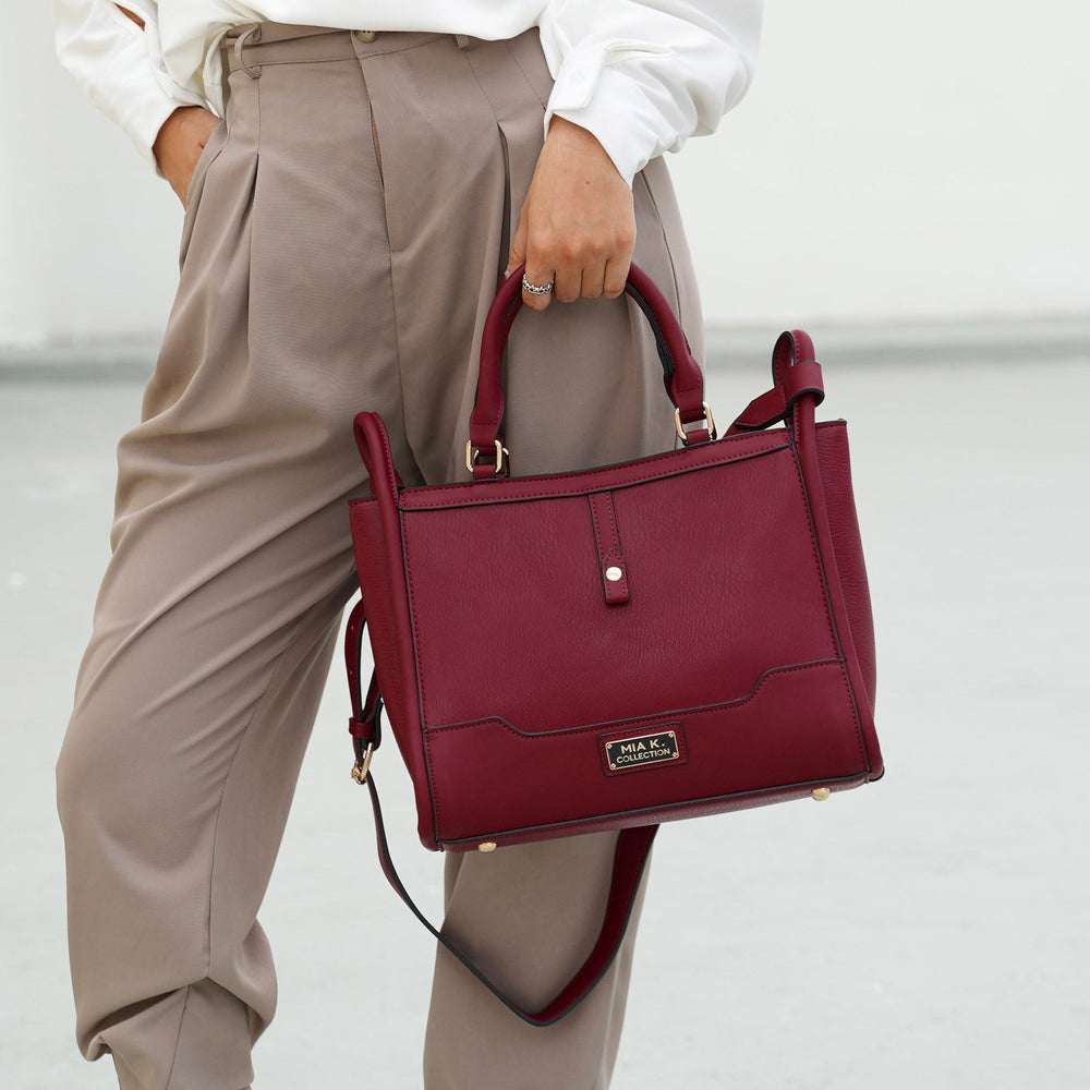 Tawny MKF Collection By Mia K Melody Vegan Leather Tote