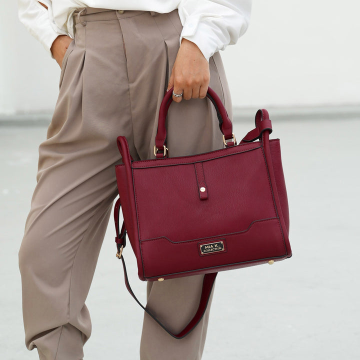 Tawny MKF Collection By Mia K Melody Vegan Leather Tote