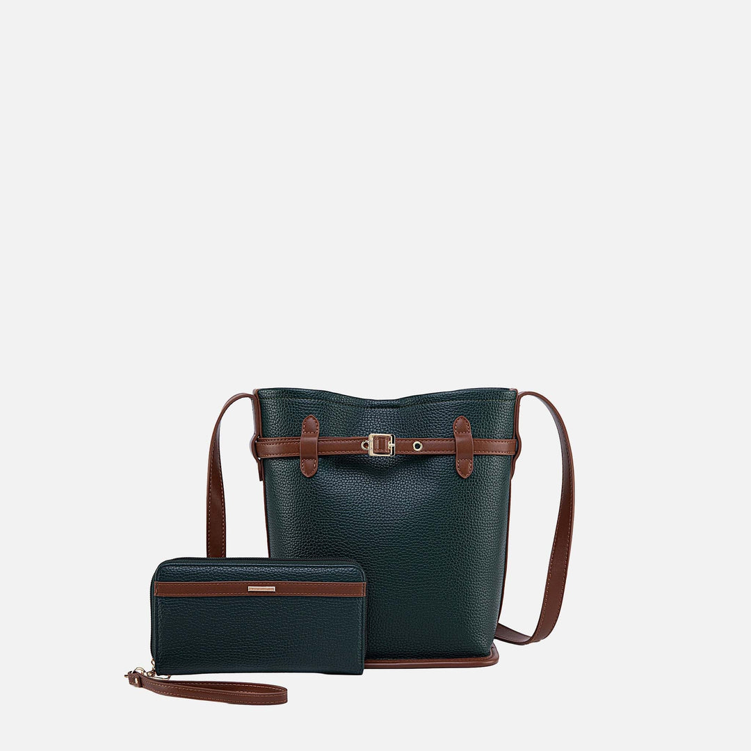 MKF Collection By Mia K Odette Bucket Bag With Wallet