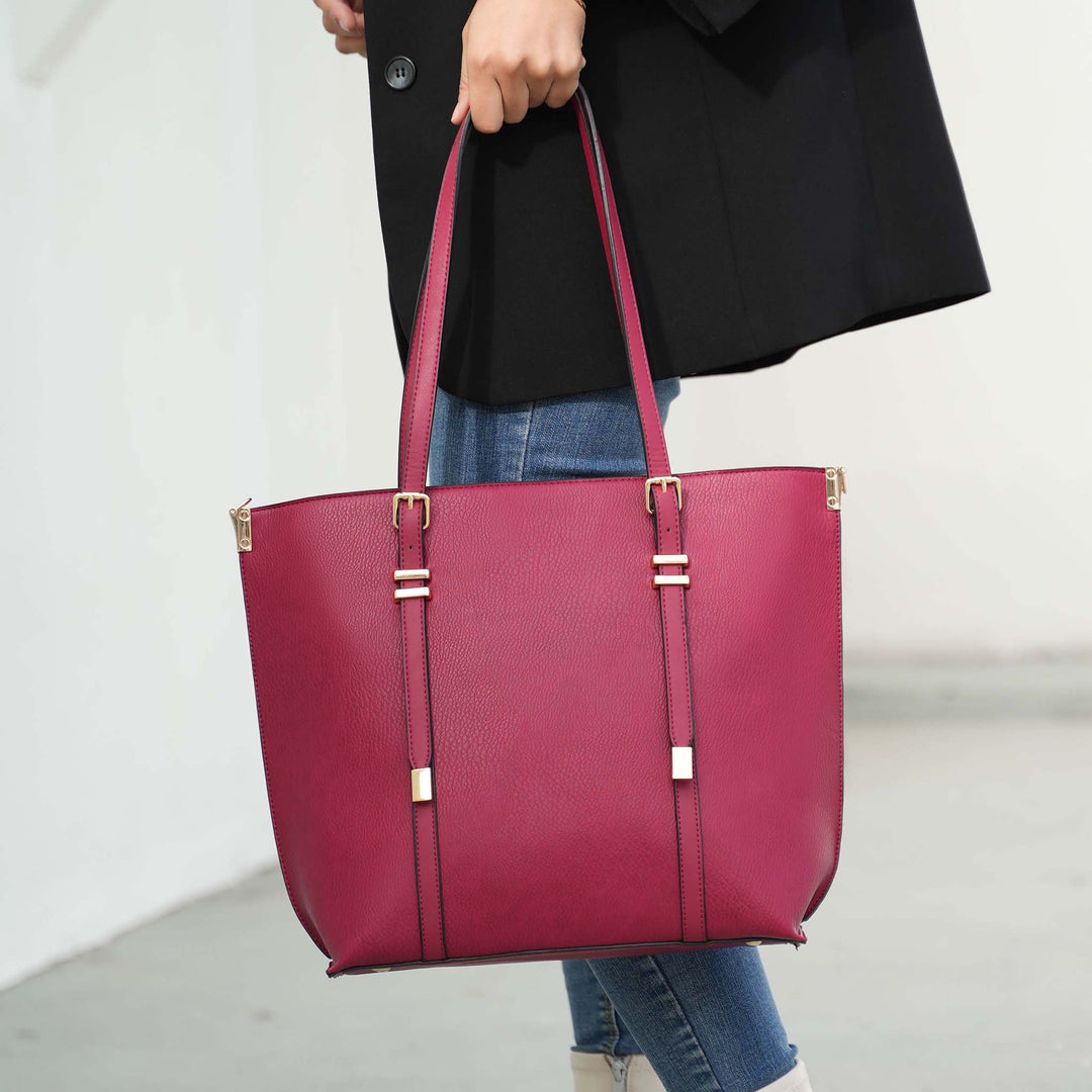 Tawny MKF Collection By Mia K Emery Tote Bag And Wallet Set