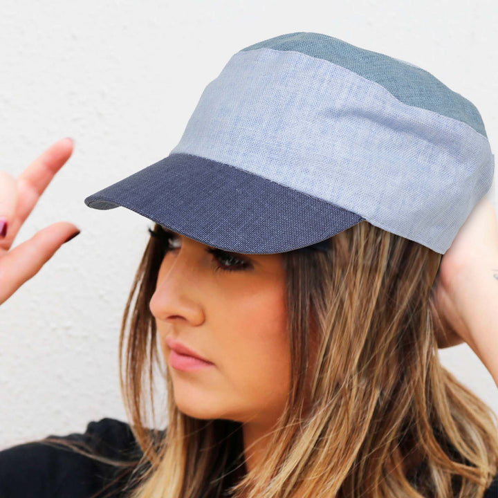 Blue MKF Collection By Mia K Charli Cap