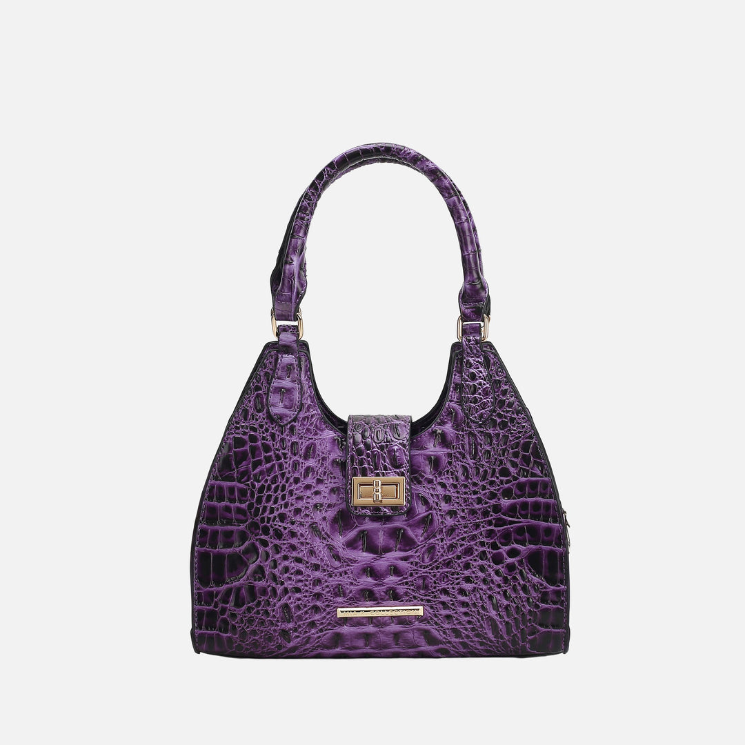 MKF Collection By Mia K Ava Croc Tote Bag