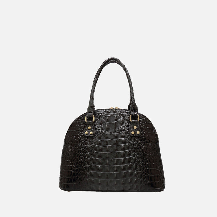 Gray MKF Collection By Mia K Staci Embossed Satchel Bag