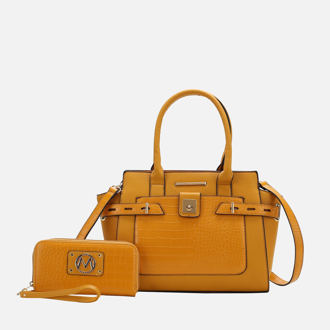 MKF Collection By Mia K Isla Shoulder Bag And Set