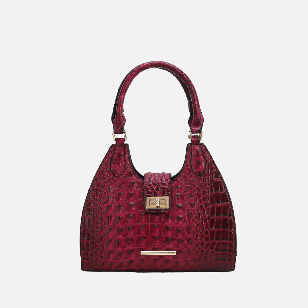 MKF Collection By Mia K Ava Croc Tote Bag
