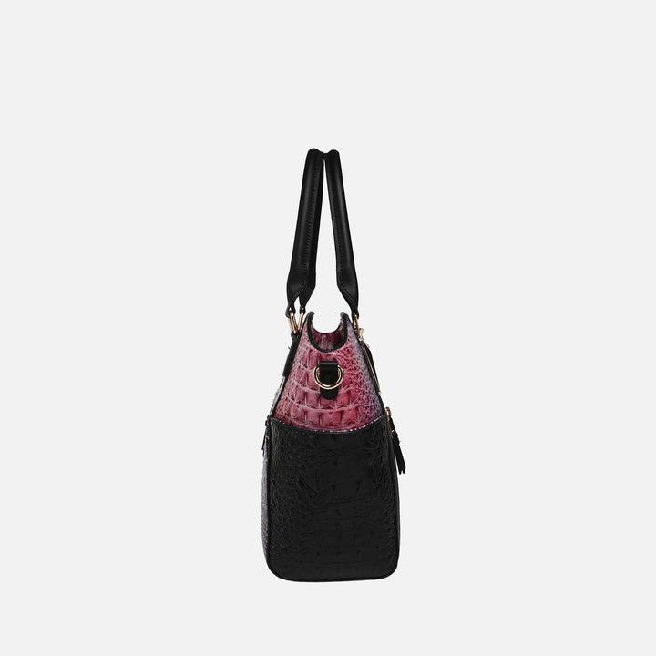 Croc Green MKF Collection By Mia K Janise Gradient Croc Tote Handbag