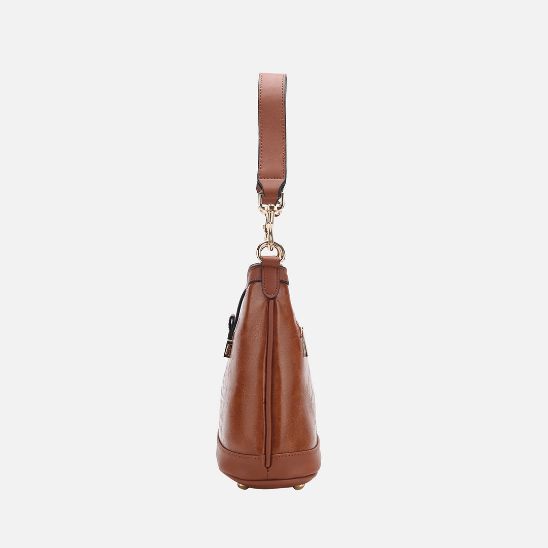 Pink MKF Collection By Mia K Pilar Shoulder Bag