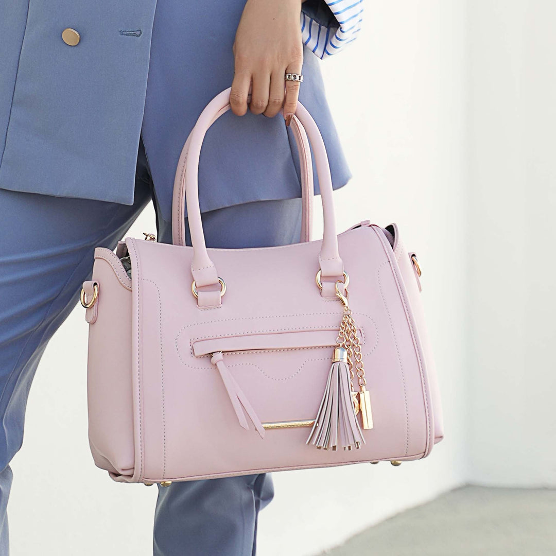 Tawny MKF Collection By Mia K Valeria Shoulder Bag And Bracelet Keyring