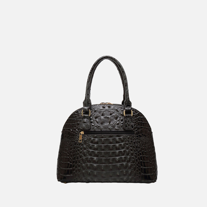 MKF Collection By Mia K Staci Embossed Satchel Bag