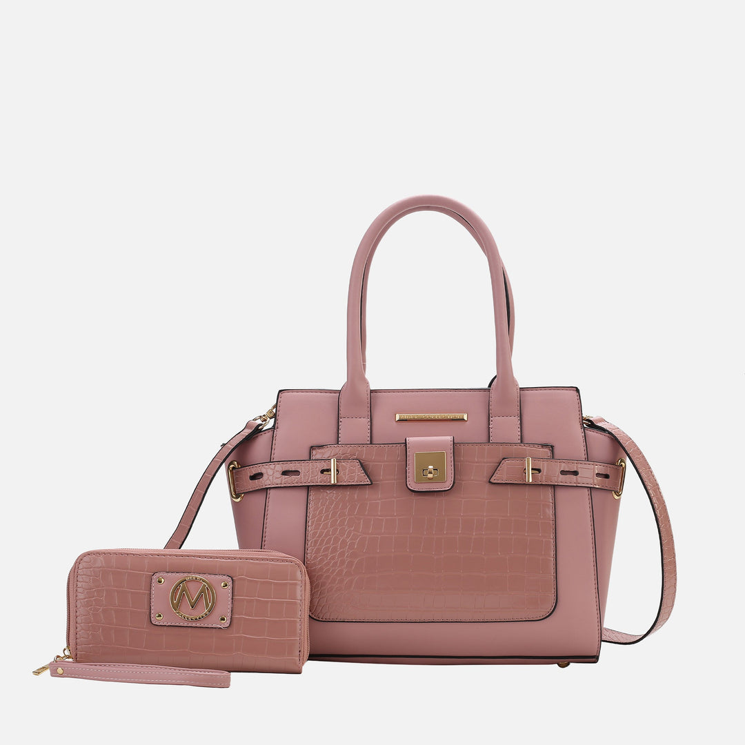 MKF Collection By Mia K Isla Shoulder Bag And Set