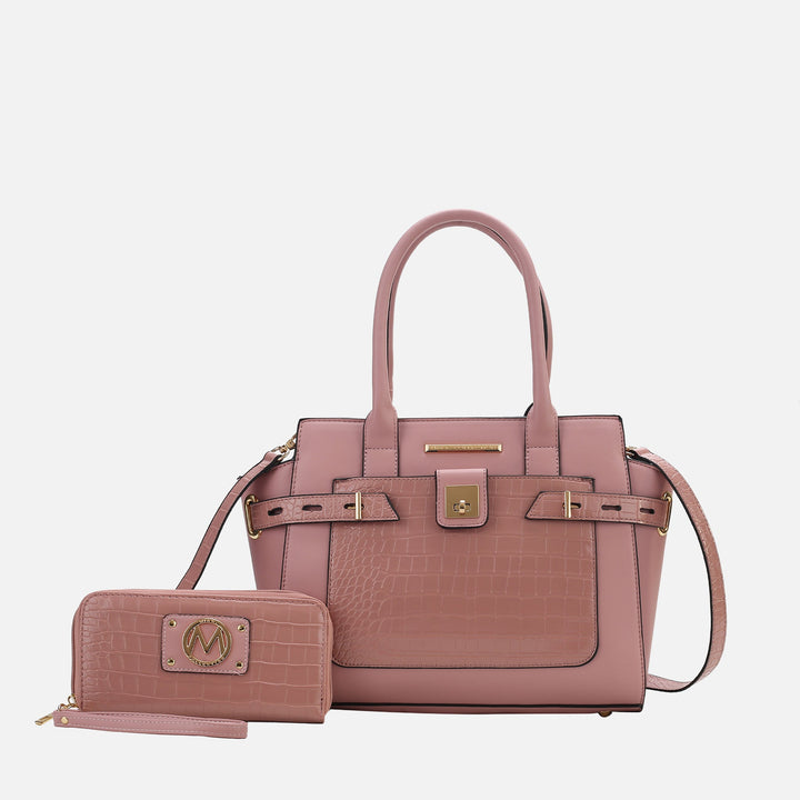 MKF Collection By Mia K Isla Shoulder Bag And Set