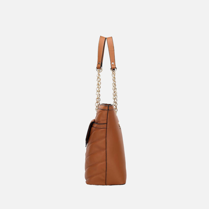MKF Collection By Mia K Chiari Tote Bag And Wallet Set
