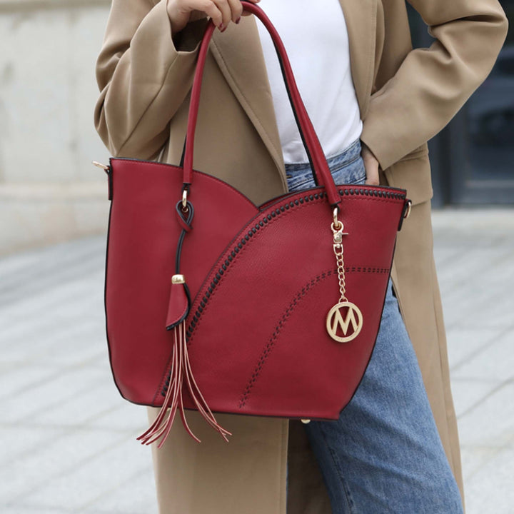 MKF Collection By Mia K Imogene Shoulder Bag And Matching Wallet