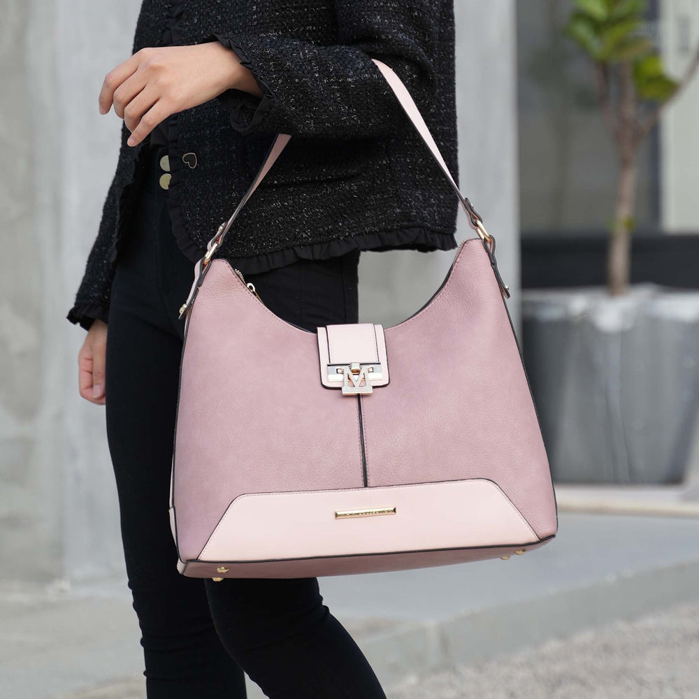 Black MKF Collection By Mia K Graciela Hobo Bag And Set