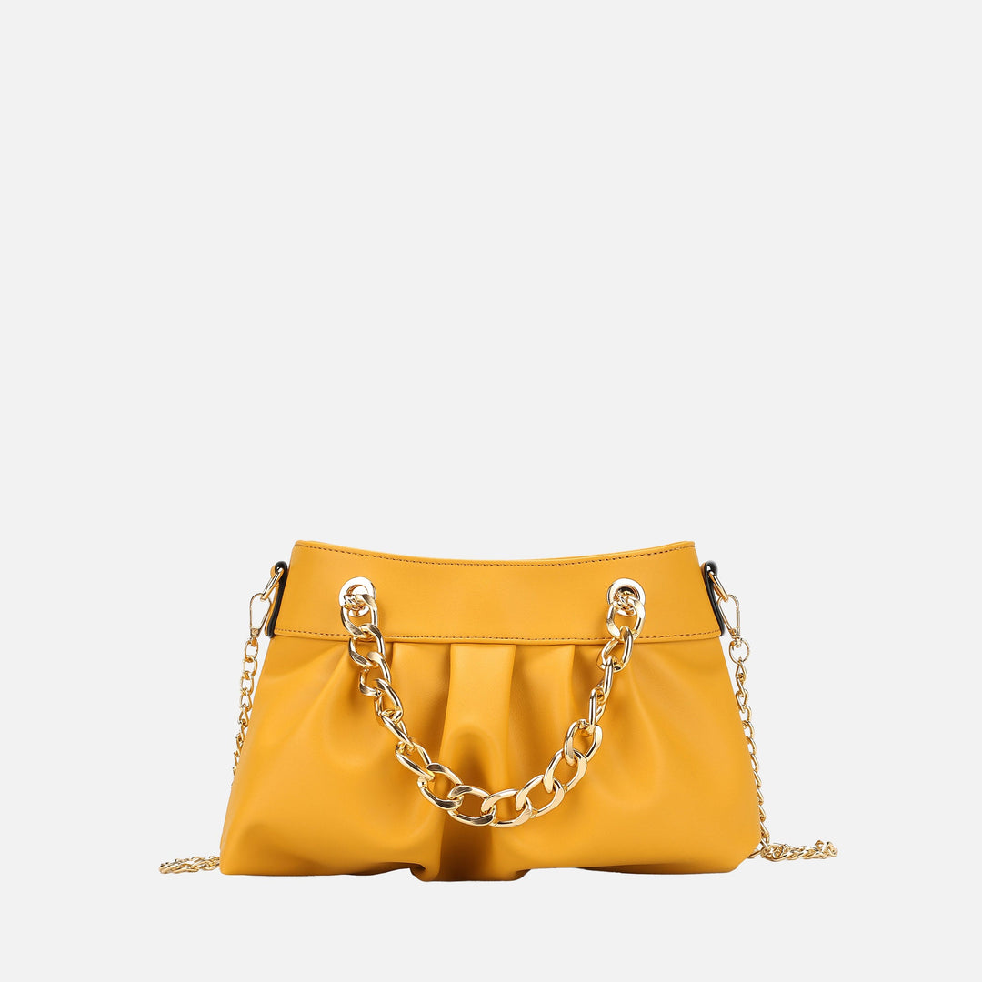 Cognac Brown MKF Collection By Mia K Marvila Shoulder Bag