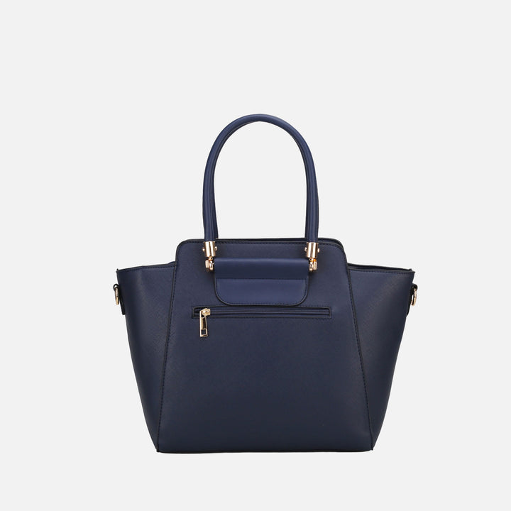 Coffee MKF Collection By Mia K Eliana Tote Bag Wallet Set