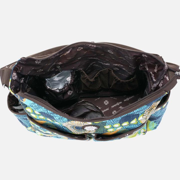 Purple MKF Collection By Mia K Seasons Ii Polyester Baby Bag