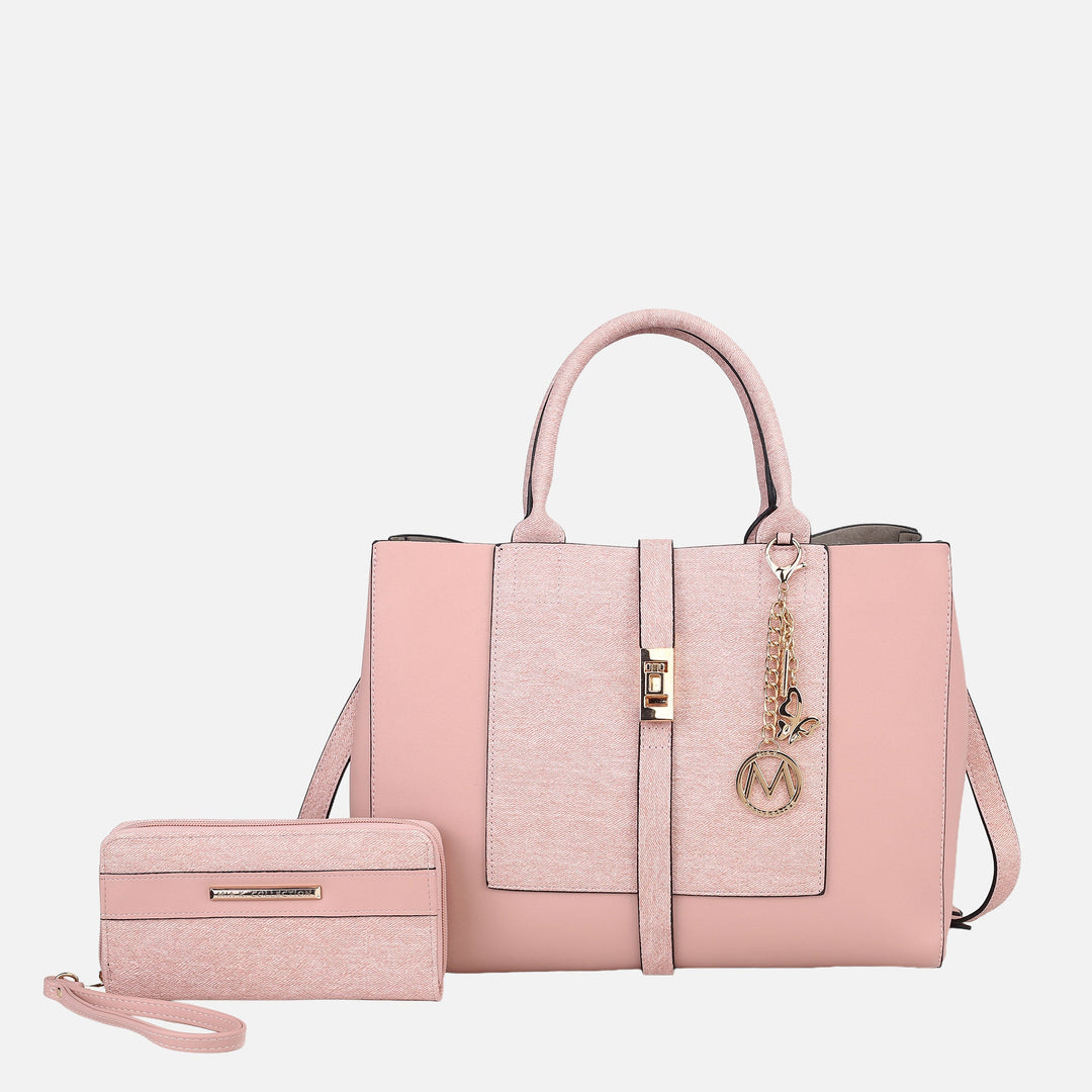 MKF Collection By Mia K Yola Ii Tote Bag And Wallet Set