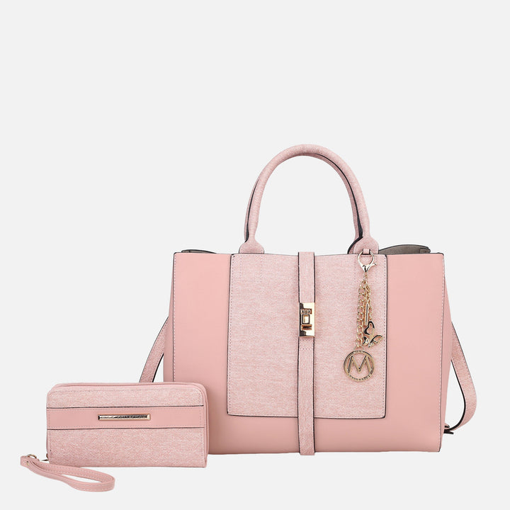 MKF Collection By Mia K Yola Ii Tote Bag And Wallet Set