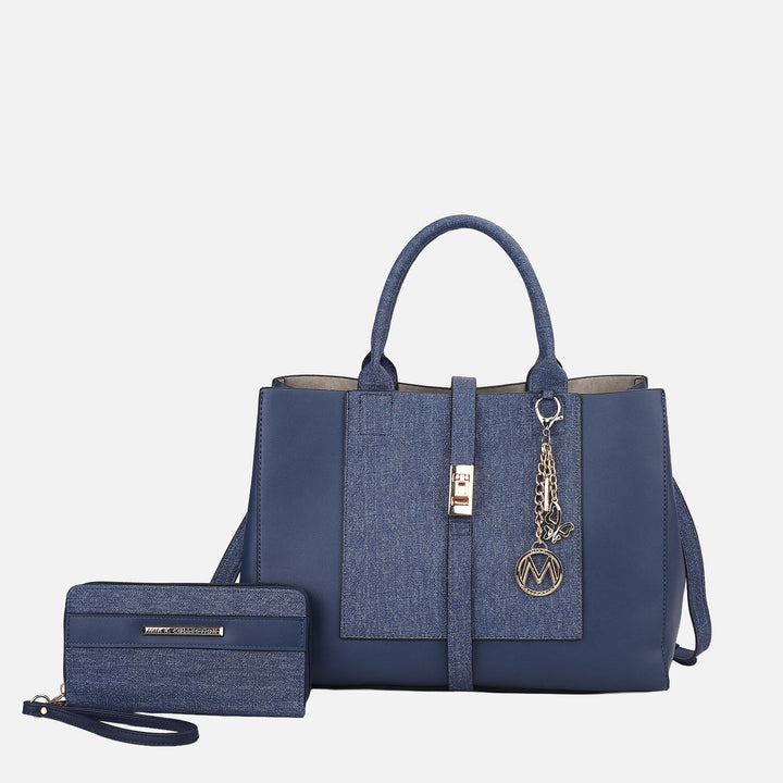 MKF Collection By Mia K Yola Ii Tote Bag And Wallet Set