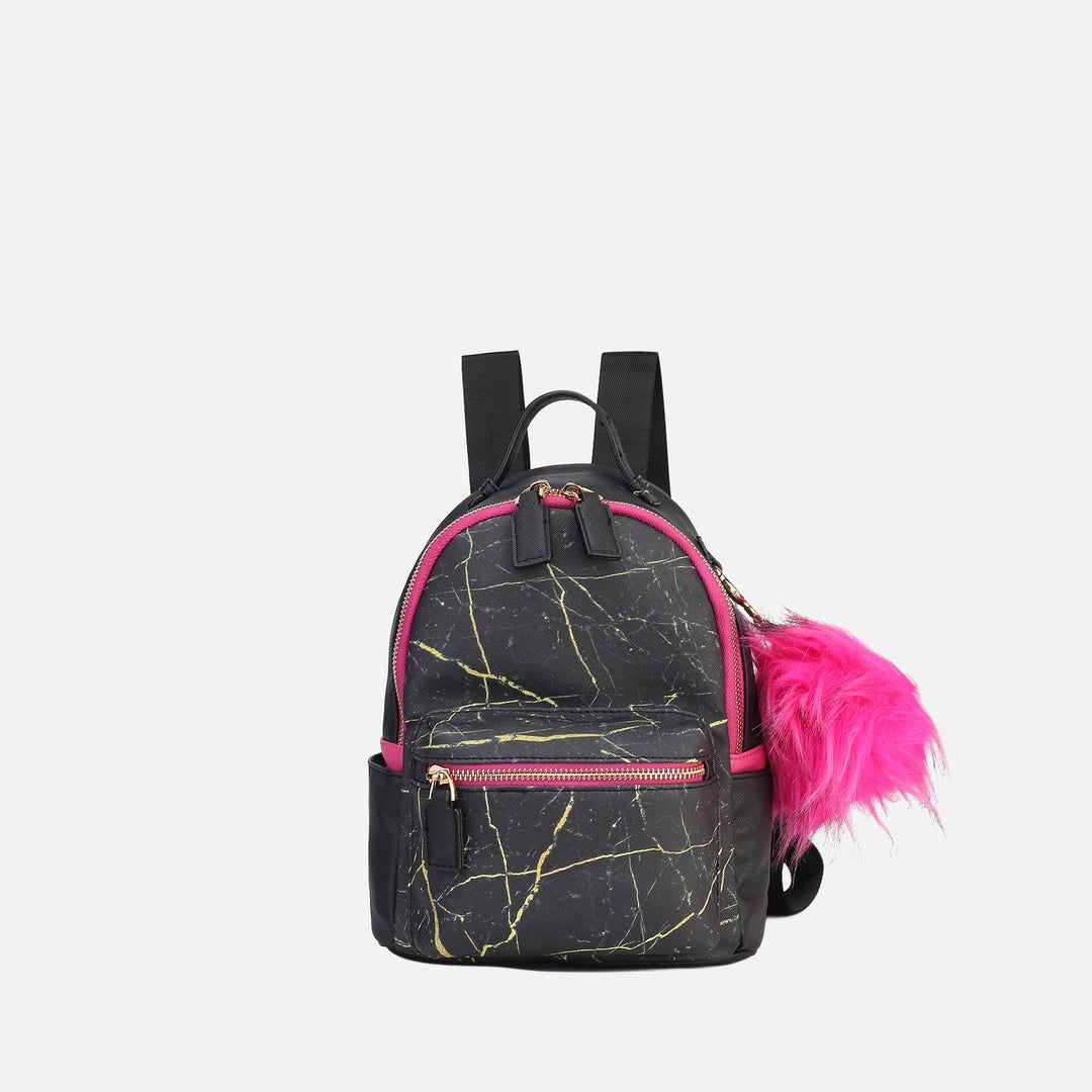 Black MKF Collection By Mia K Nori Backpack