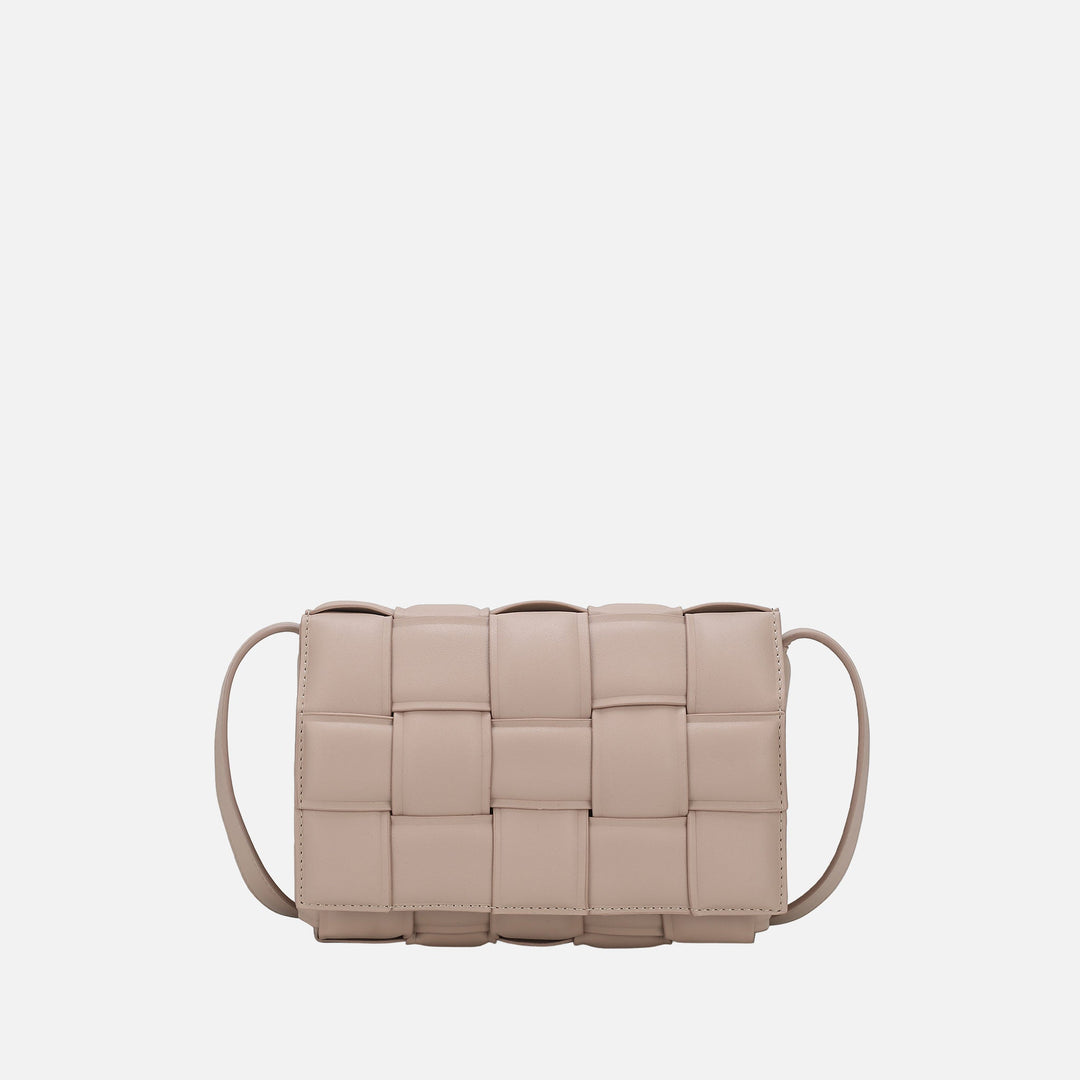 MKF Collection By Mia K Ginger Woven Shoulder Bag