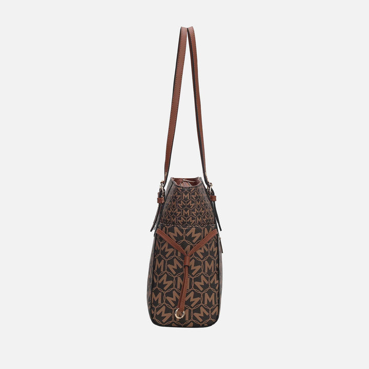 Light Blue MKF Collection By Mia K Pauline Tote Bag And Set