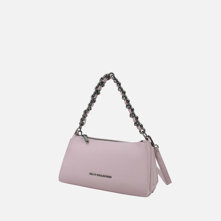 Navy Red MKF Collection By Mia K Kayren Shoulder Bag