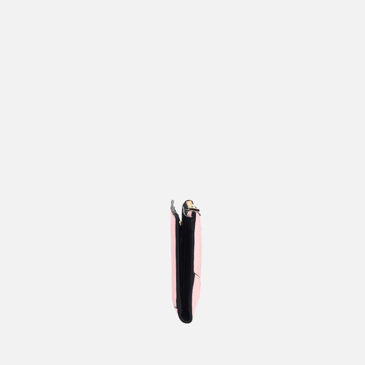 Cognac Black MKF Collection By Mia K Sonnet Wallet