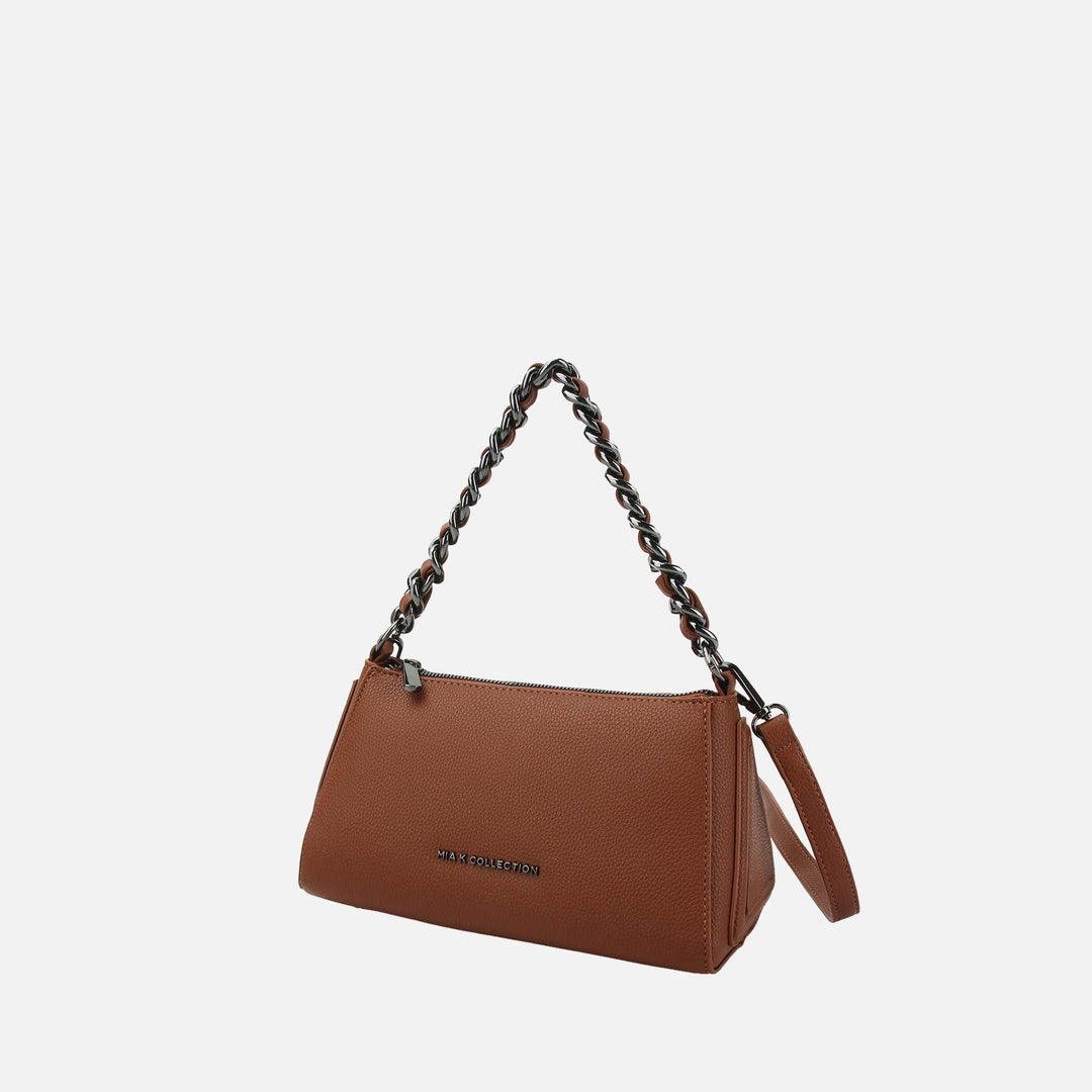Charcoal Pink MKF Collection By Mia K Kayren Shoulder Bag