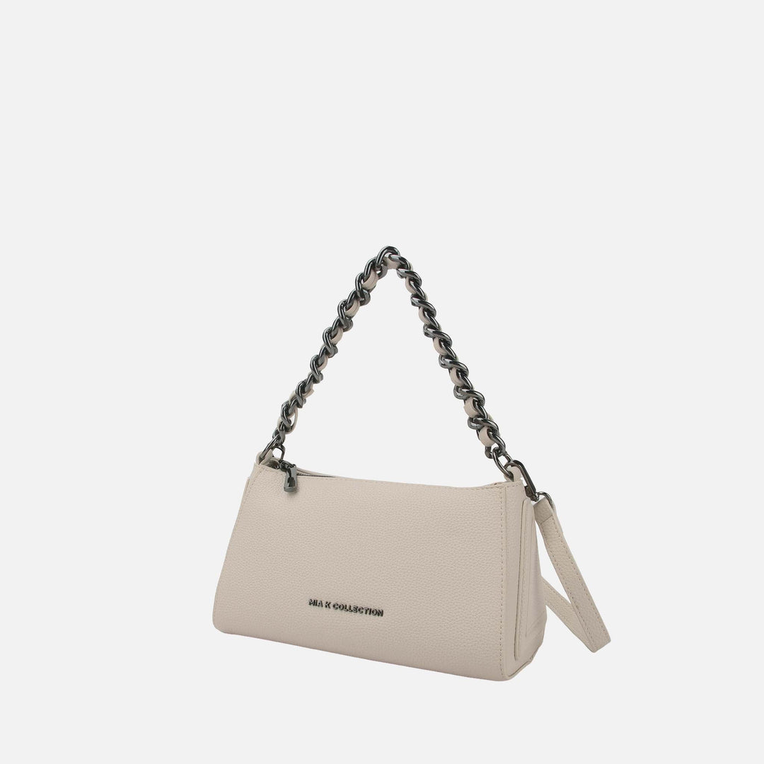 Pewter MKF Collection By Mia K Kayren Shoulder Bag